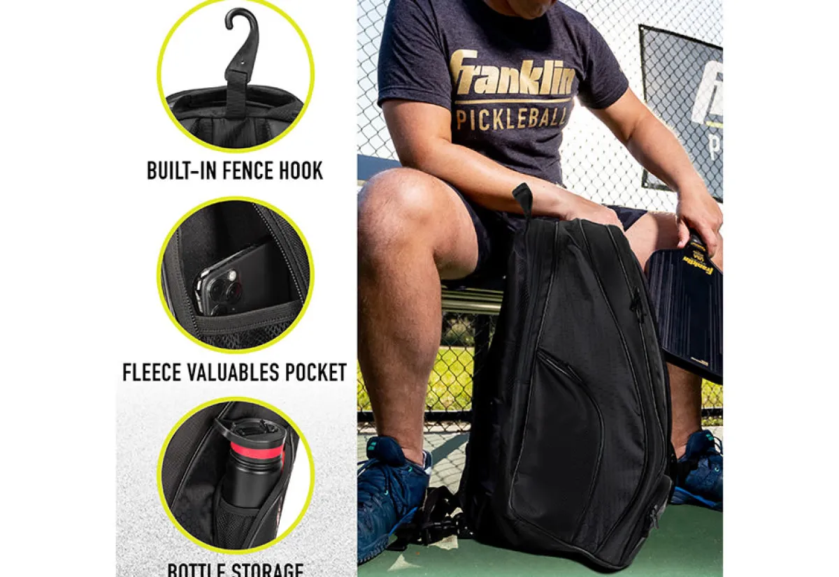 FRANKLIN SPORTS Pickleball Deluxe Competition Pro Backpack
