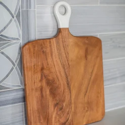 Widgeteer Inc. 9-Piece Acacia Wood Charcuterie Board Set