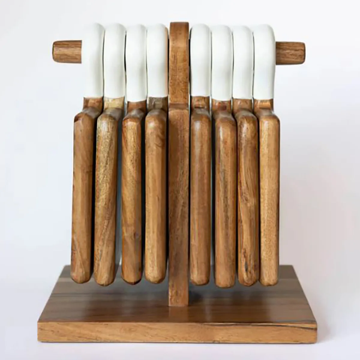 Widgeteer Inc. 9-Piece Acacia Wood Charcuterie Board Set
