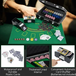 GoPlus (Costway) 600-Piece Poker Chip and Game Set