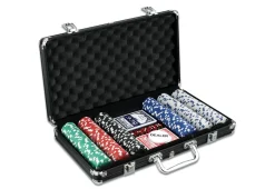 John Hansen Co. 300-Piece Poker Chip Set With Carrying Case