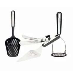 THAT! Inventions Inc (formerly Parallax Horizon, Inc) 4-Piece Stainless Steel and Silicone Tool Set