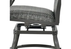 GoPlus (Costway) 3-Piece Swivel Bar Set with 4D Air Fiber Cushions