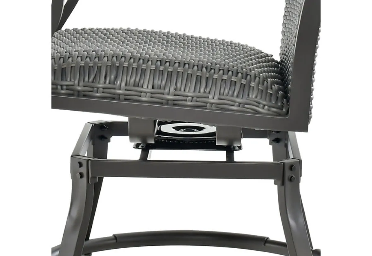 GoPlus (Costway) 3-Piece Swivel Bar Set with 4D Air Fiber Cushions
