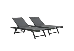 Vivere Ltd. 2-Piece Urban Sun Loungers