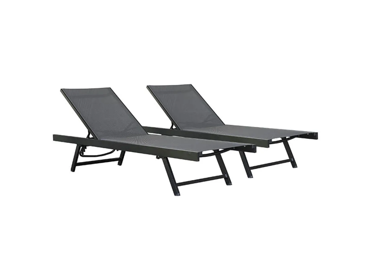 Vivere Ltd. 2-Piece Urban Sun Loungers