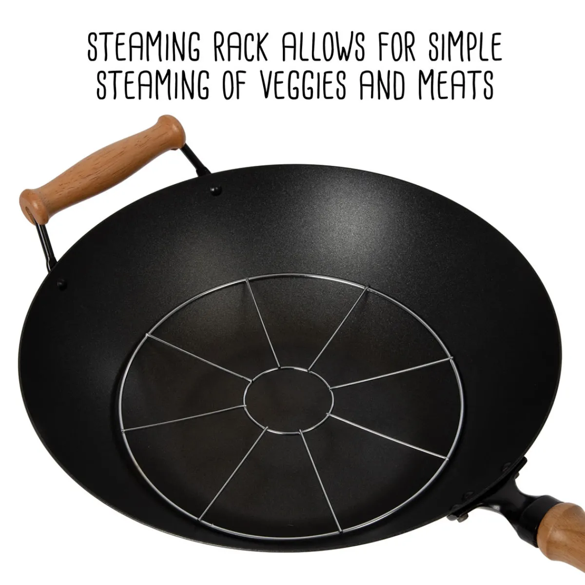 Escali Corp dba Kitchen Supply 10-Piece 14'' Nonstick Wok Set