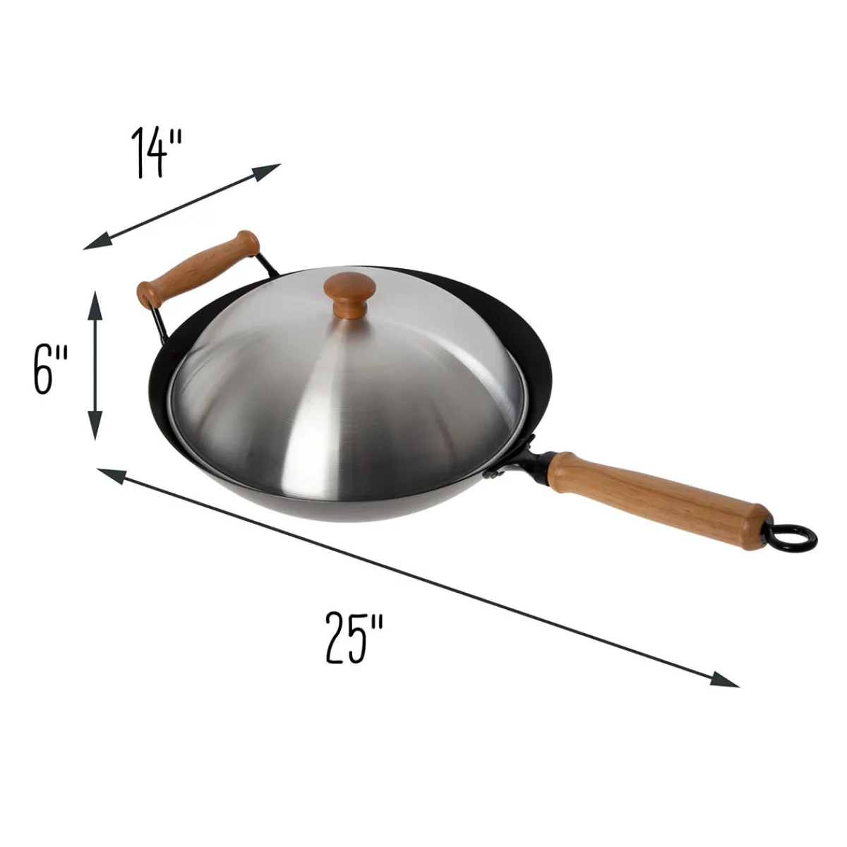 Escali Corp dba Kitchen Supply 10-Piece 14'' Nonstick Wok Set