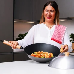 Escali Corp dba Kitchen Supply 10-Piece 14'' Nonstick Wok Set