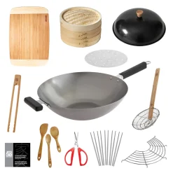 Escali Corp dba Kitchen Supply 12-Piece 14'' Wok Set