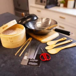 Escali Corp dba Kitchen Supply 12-Piece 14'' Wok Set