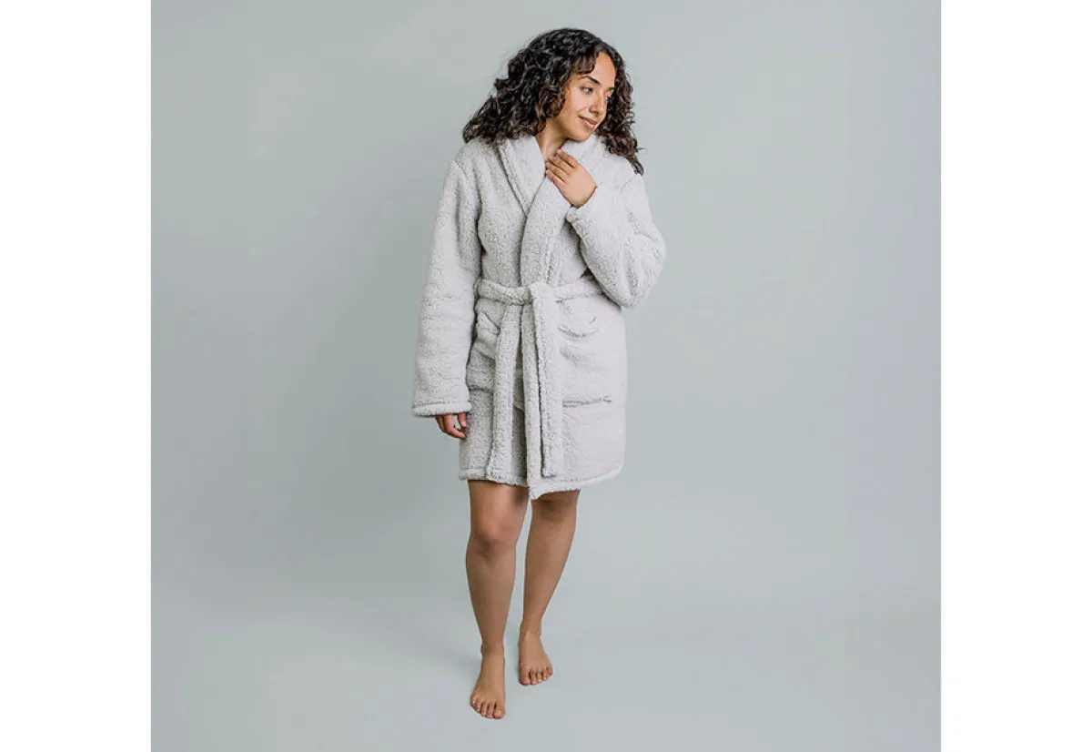 Sharper Image Plush Sherpa Robe