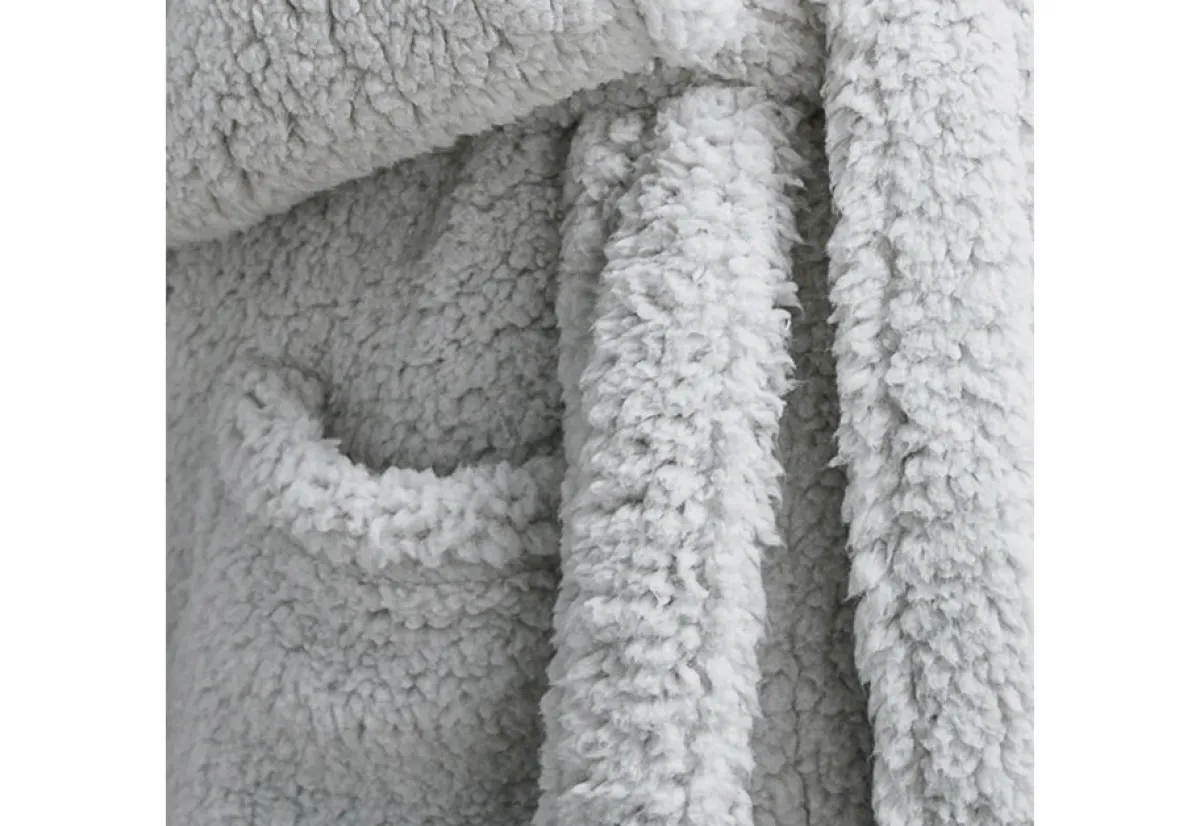 Sharper Image Plush Sherpa Robe