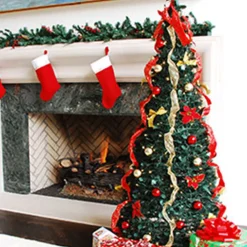 Sharper Image Pop-Up 6 Ft. LED Christmas Tree
