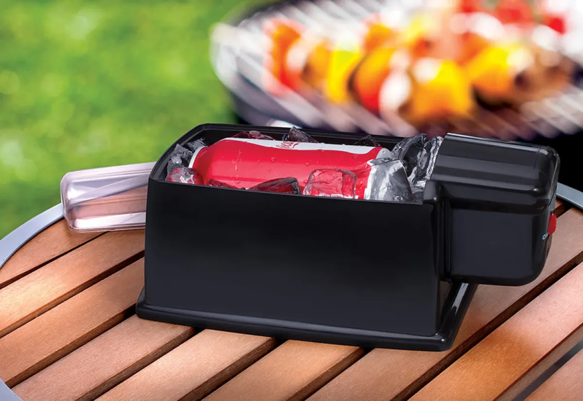 Breza Corp Portable Beverage Can Chiller