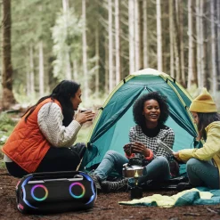 Sharper Image Portable Bluetooth LED Party Speaker