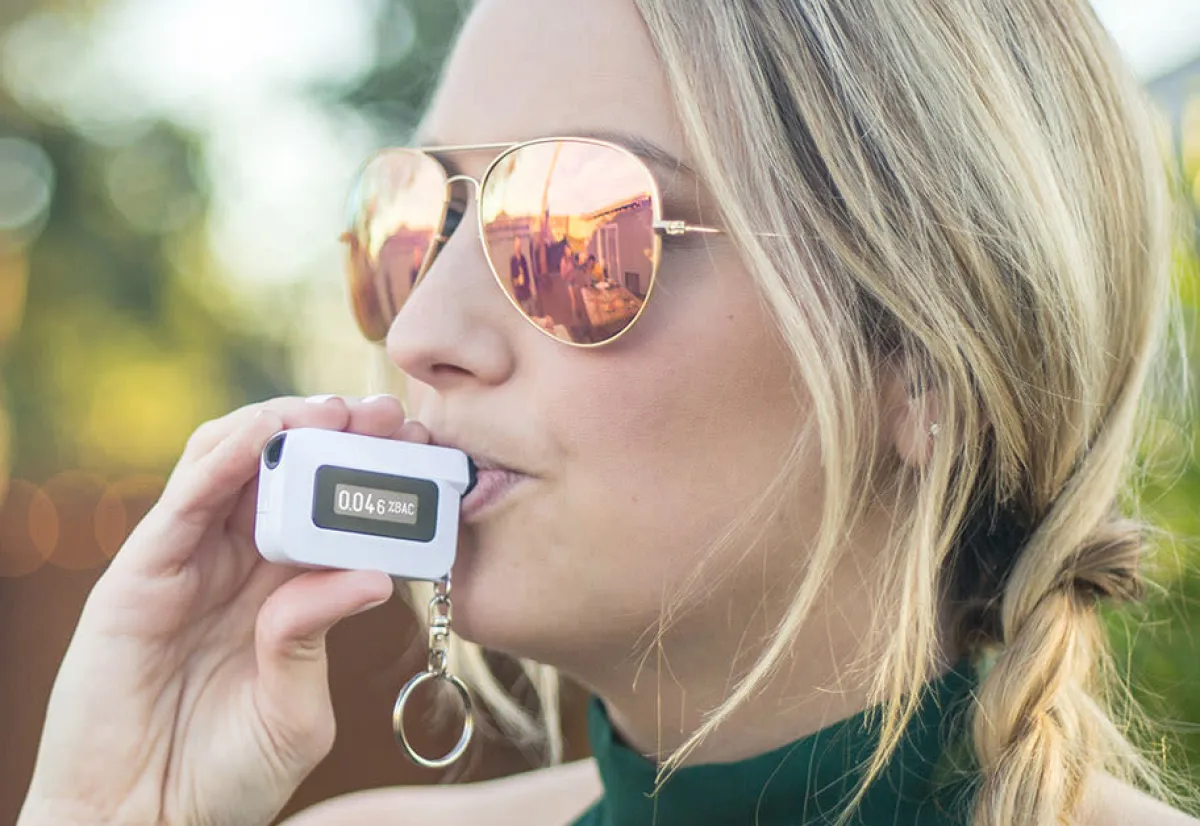 Sharper Image Portable Breathalyzer