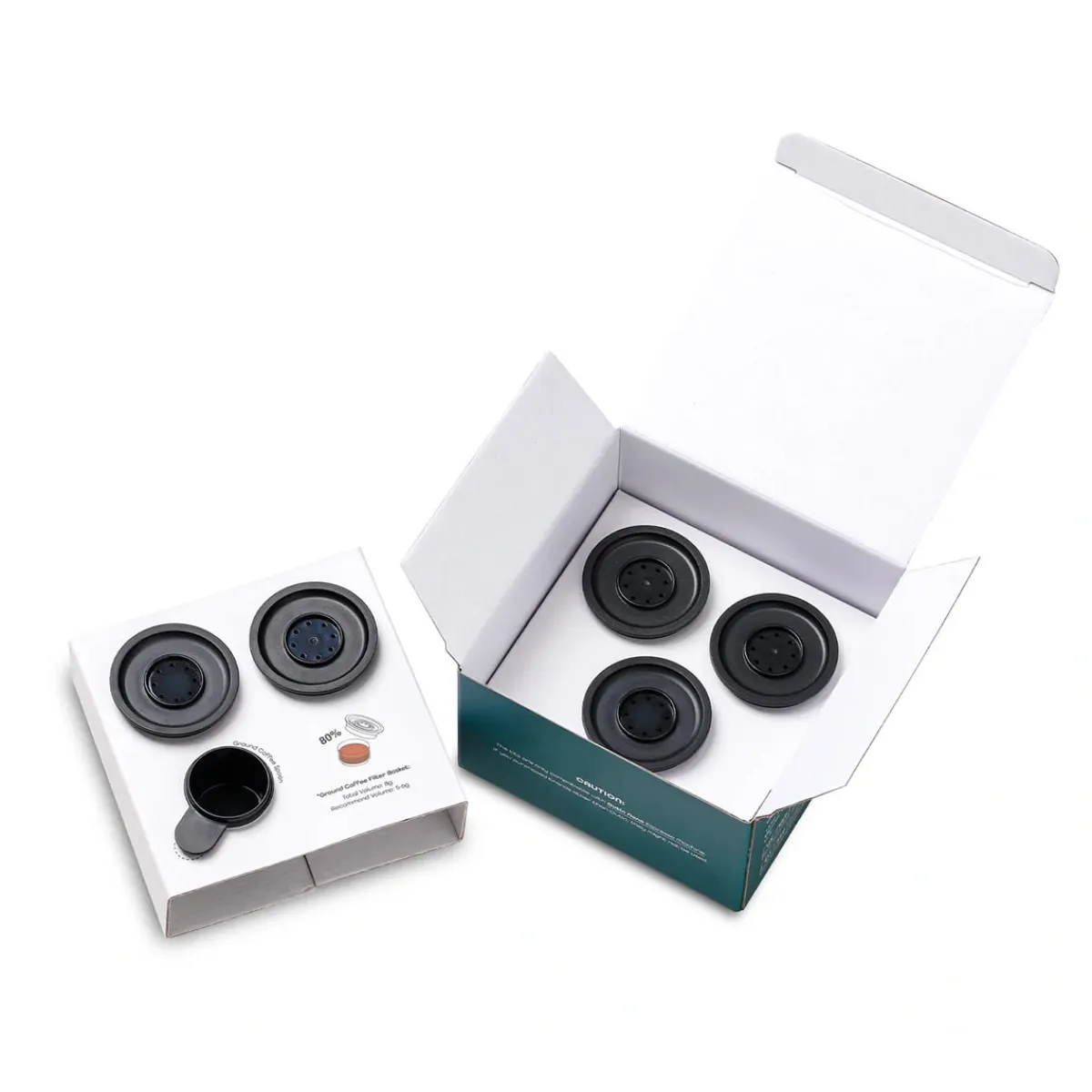 Amazing Lab Inc Portable Electric Espresso Machine Filter Baskets Kit