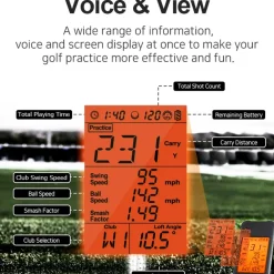 Sharper Image Portable Golf Launch Monitor