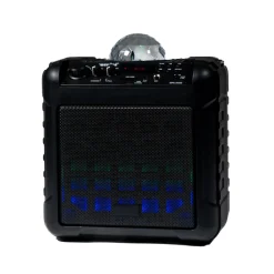 Innovative Concepts u0026 Design dba Gemini Sound Portable Karaoke Party Speaker with LED Lights