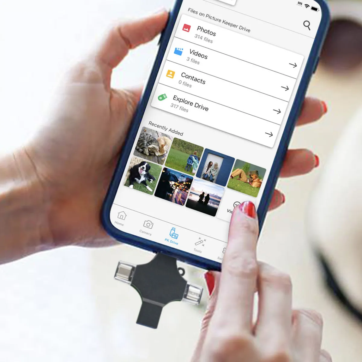 MI - Prinics Co., Ltd Portable Smartphone Photo Vault