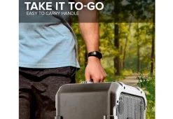 Innovative Concepts u0026 Design dba Gemini Sound Portable Splashproof Trolley Speaker