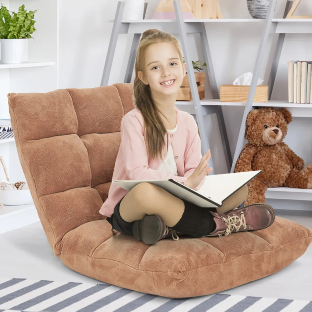 Sentry Industries, Inc. 14-Position Adjustable Cushioned Floor Chair