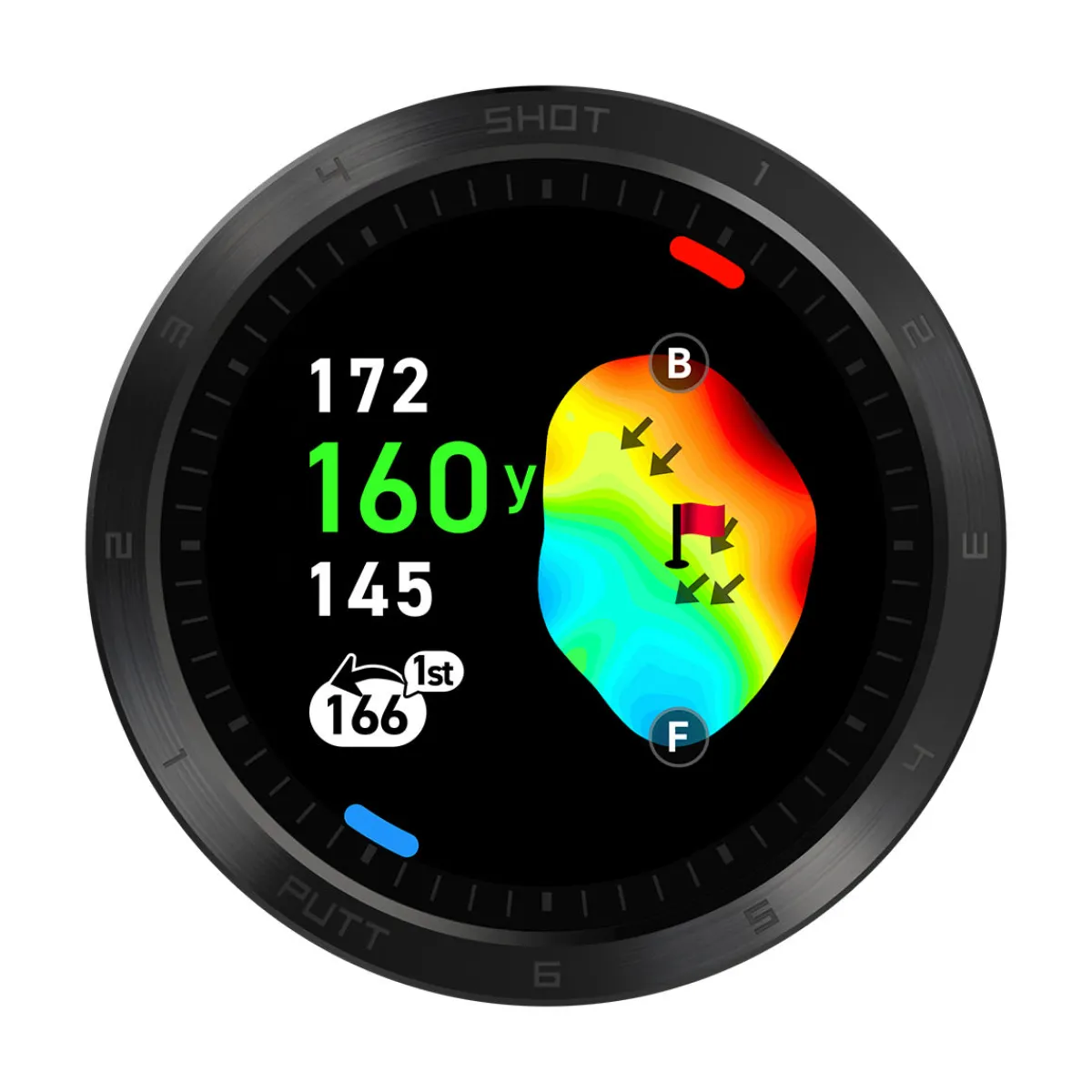 Sharper Image PRO Advanced GPS Golf Watch