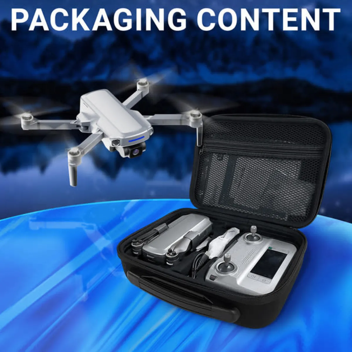 Fotorama USA, LLC Pro Foldable Drone with 4K FHD Camera