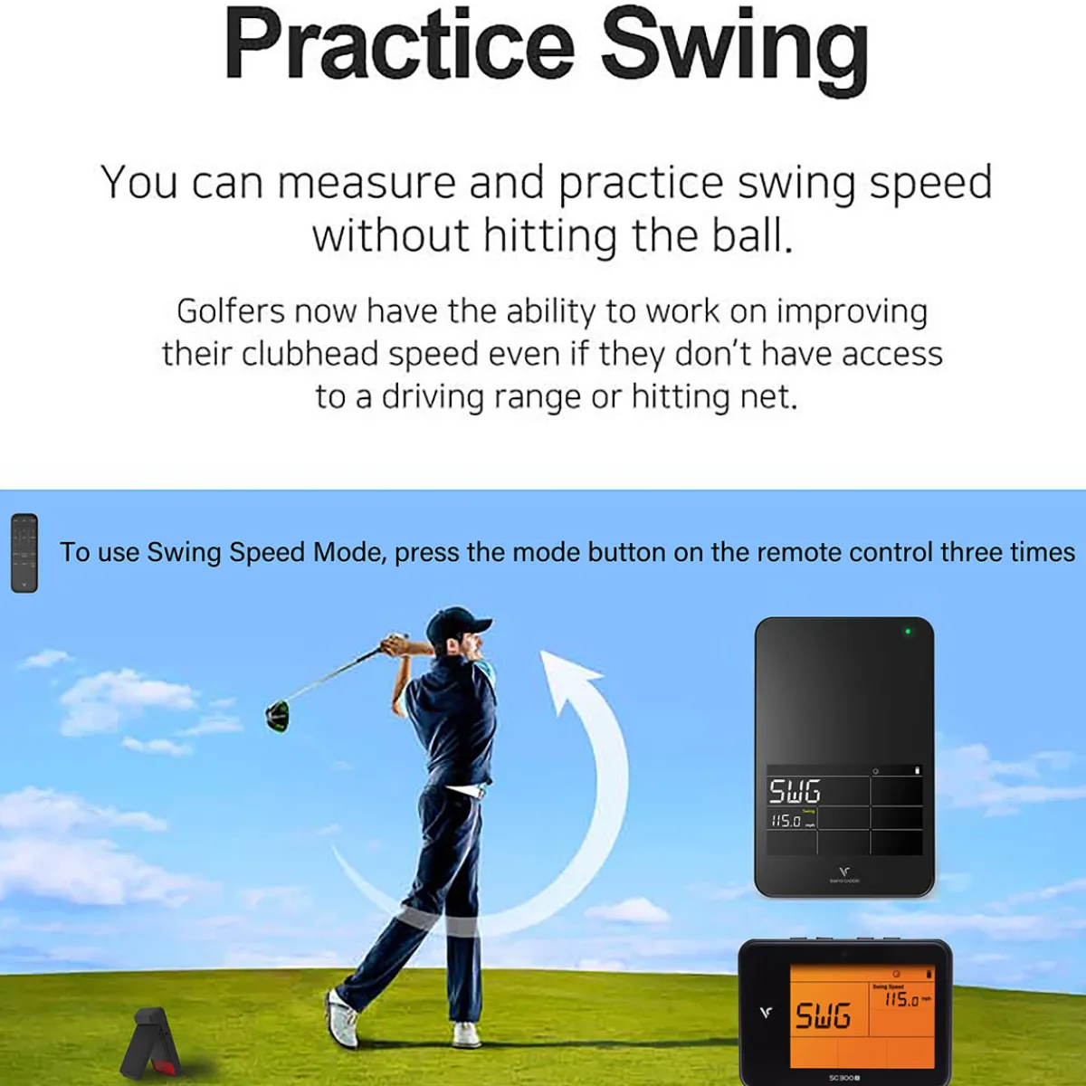 Voice Caddie (GST Solutions, Inc.) PRO Launch Monitor and 3D Driving Range Simulator
