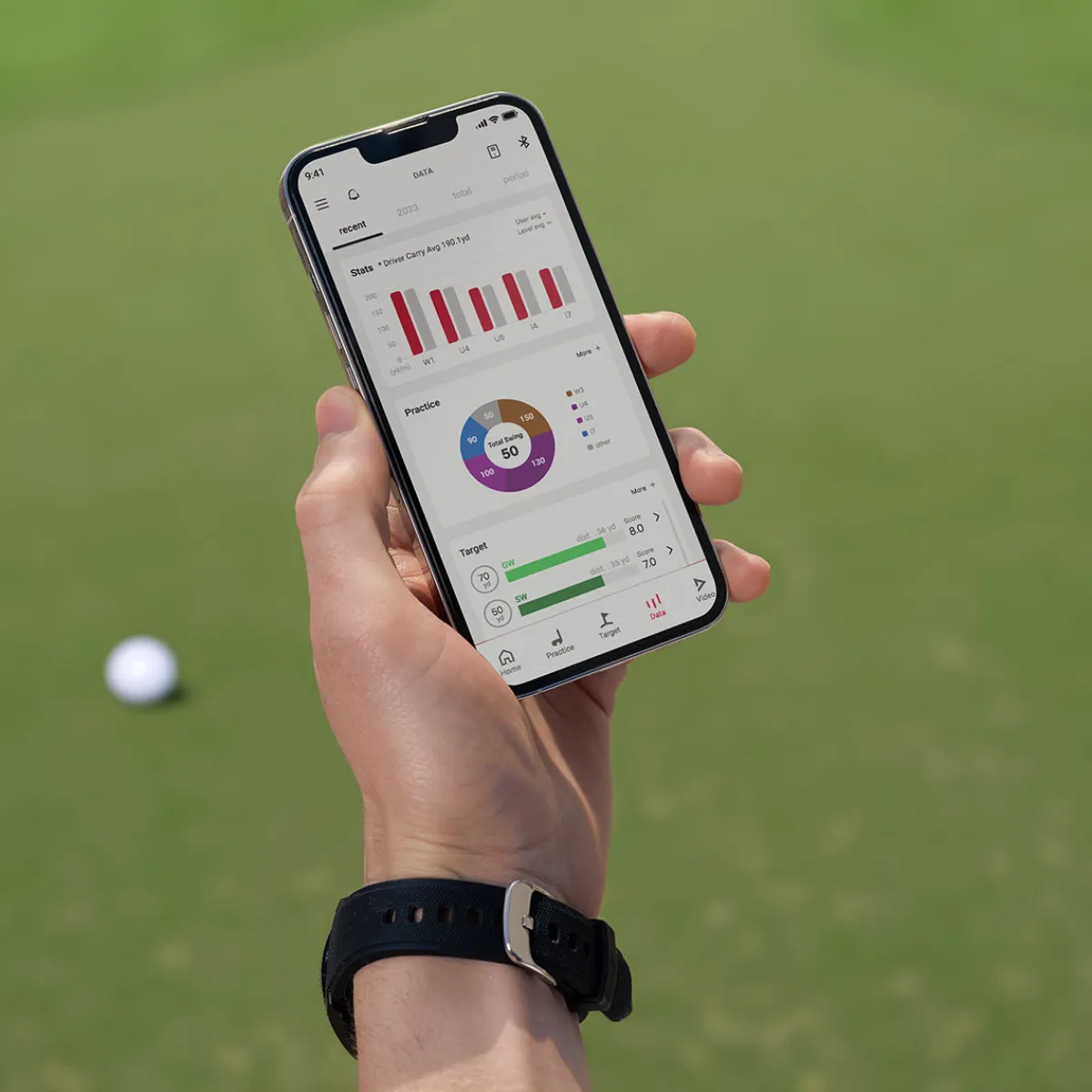 Voice Caddie (GST Solutions, Inc.) PRO Launch Monitor and 3D Driving Range Simulator