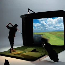 Voice Caddie (GST Solutions, Inc.) PRO Launch Monitor and 3D Driving Range Simulator