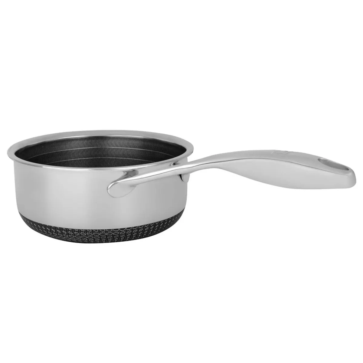 Sharper Image 1.5-Quart Hybrid Sauce Pan with Lid