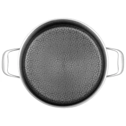 MI - Uutensil Ltd 5-Quart Stainless Hybrid Nonstick Saute Pan with Lid