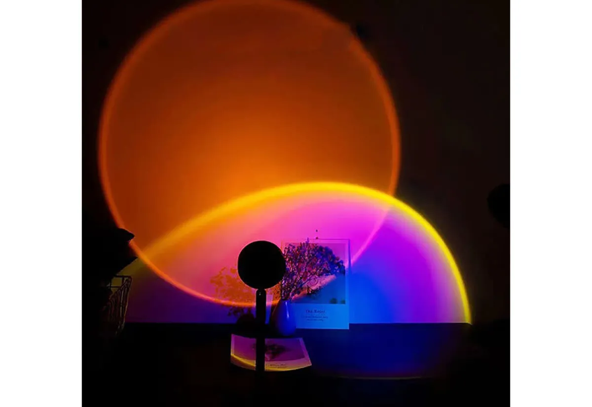 ONIX ELECTRONICS LLC Rainbow Projection Lamp