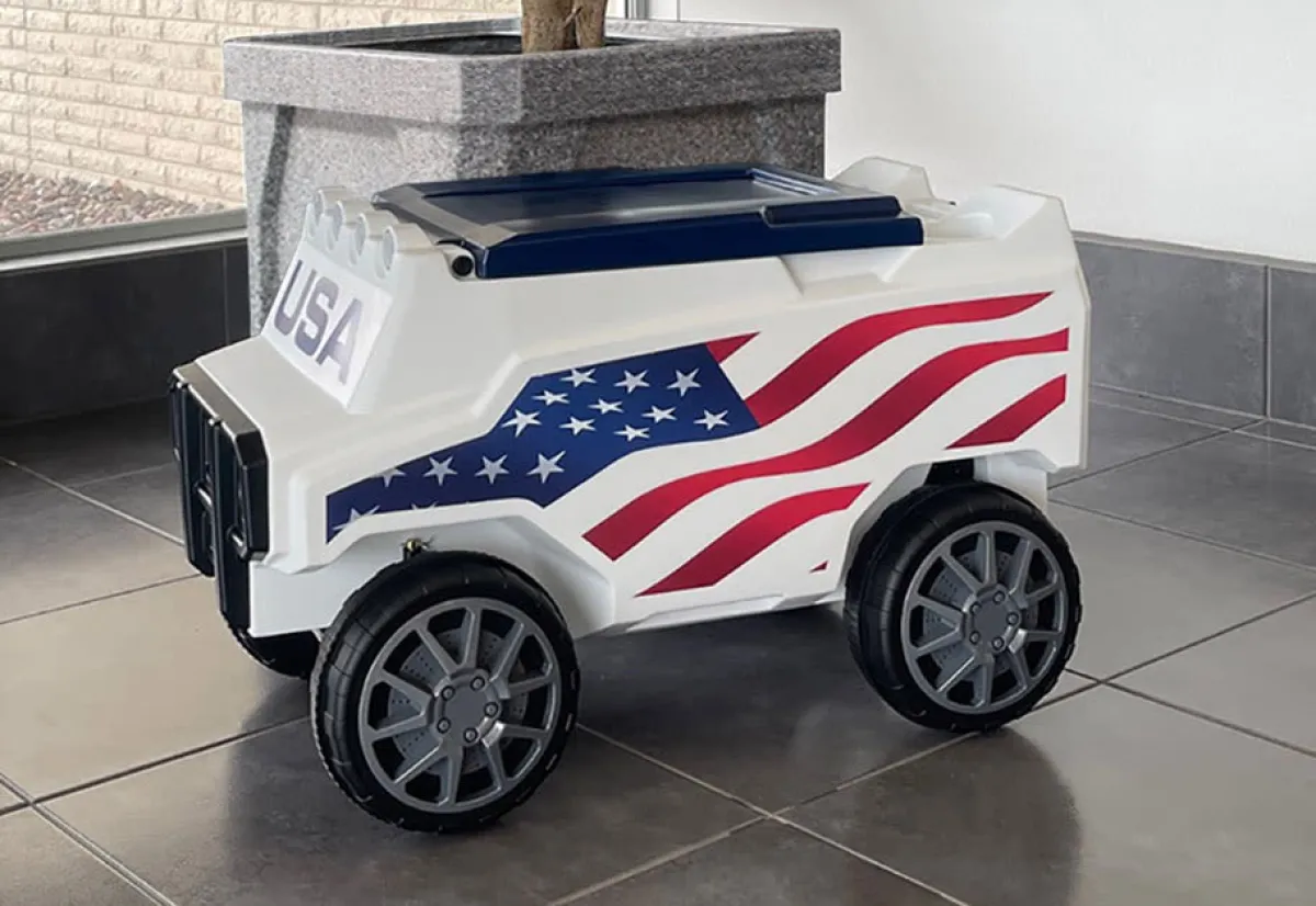 Spectra Merchandising International, Inc. RC American Flag Rover Cooler