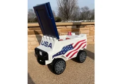 Spectra Merchandising International, Inc. RC American Flag Rover Cooler