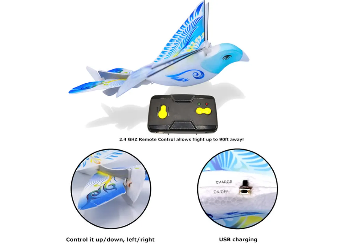 Mukikim, LLC RC Flying Bird (Set of 2)
