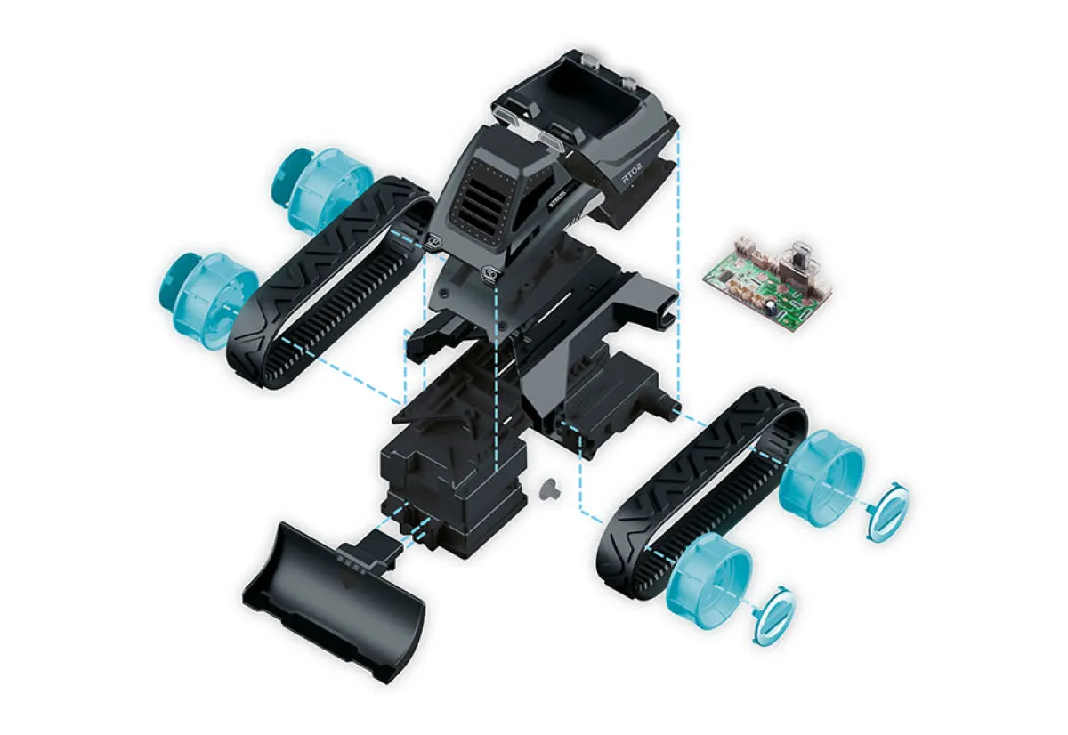 Thames u0026 Kosmos, LLC RC Robot Dozer Kit