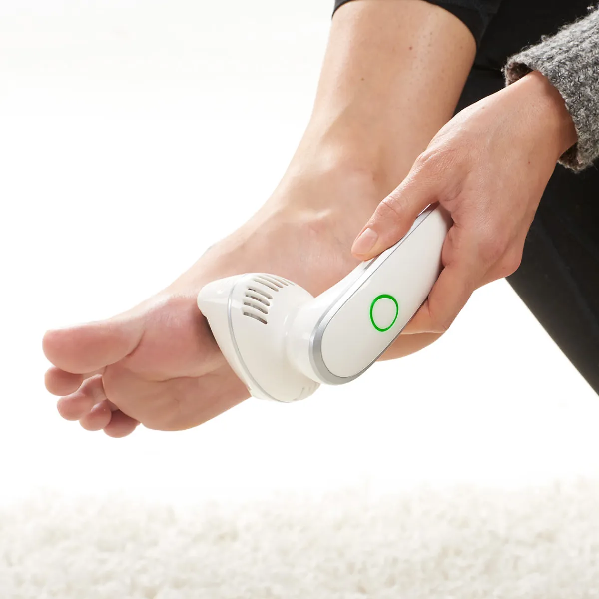 Sharper Image Rechargeable Callus Vacuum