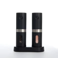Sharper Image Rechargeable Salt and Pepper Mill Set by