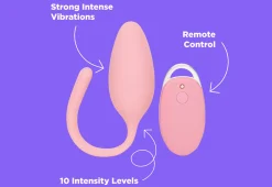 VLC Distribution Co. Remote Control Vibrating Love Egg