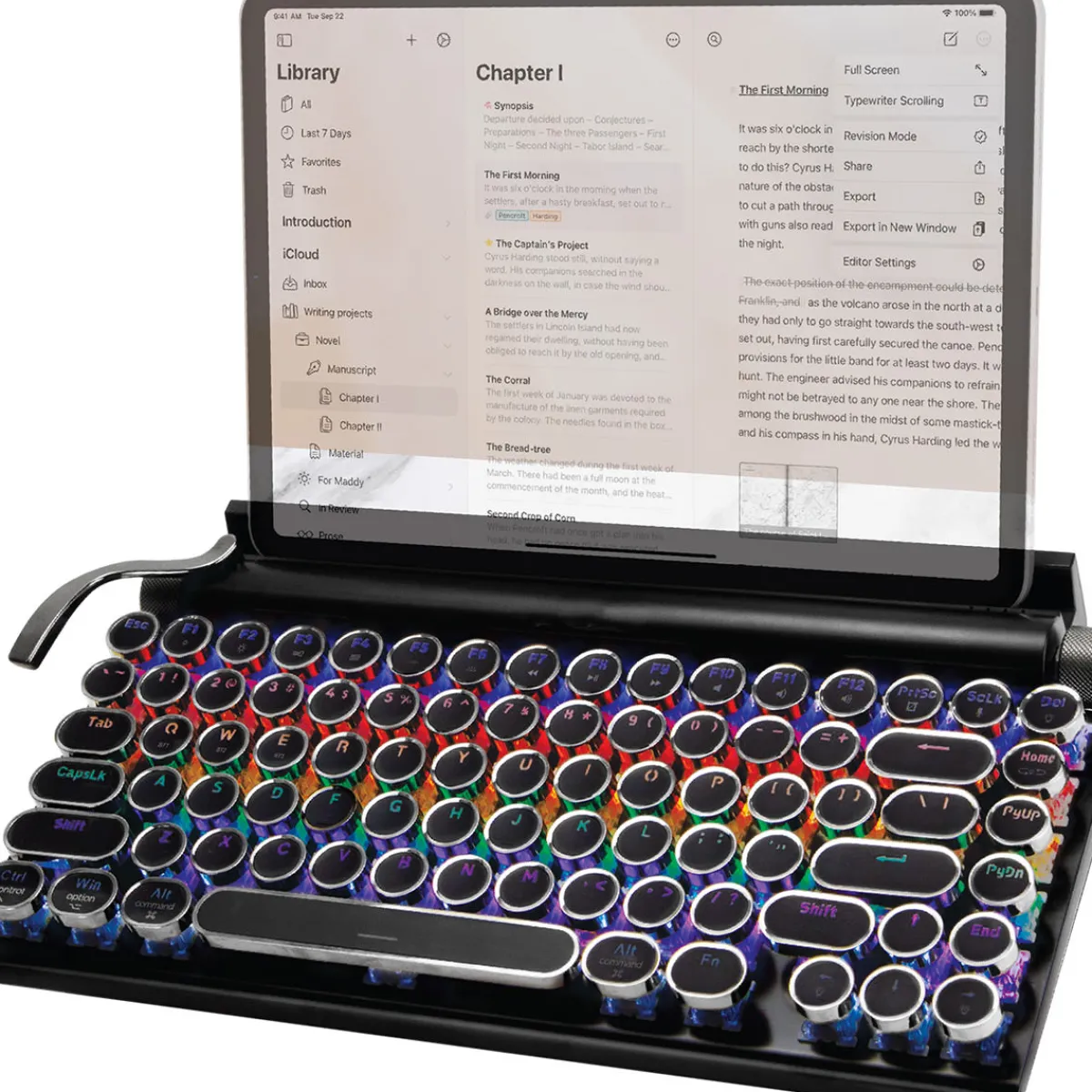 Foto Electric Supply Co. INC Retro LED Typewriter Keyboard