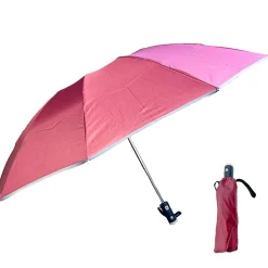 Flipo Group, Inc. Reverse Folding Compact Umbrella with Flashlight