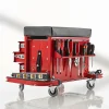 Sharper Image Rolling Toolbox Stool by