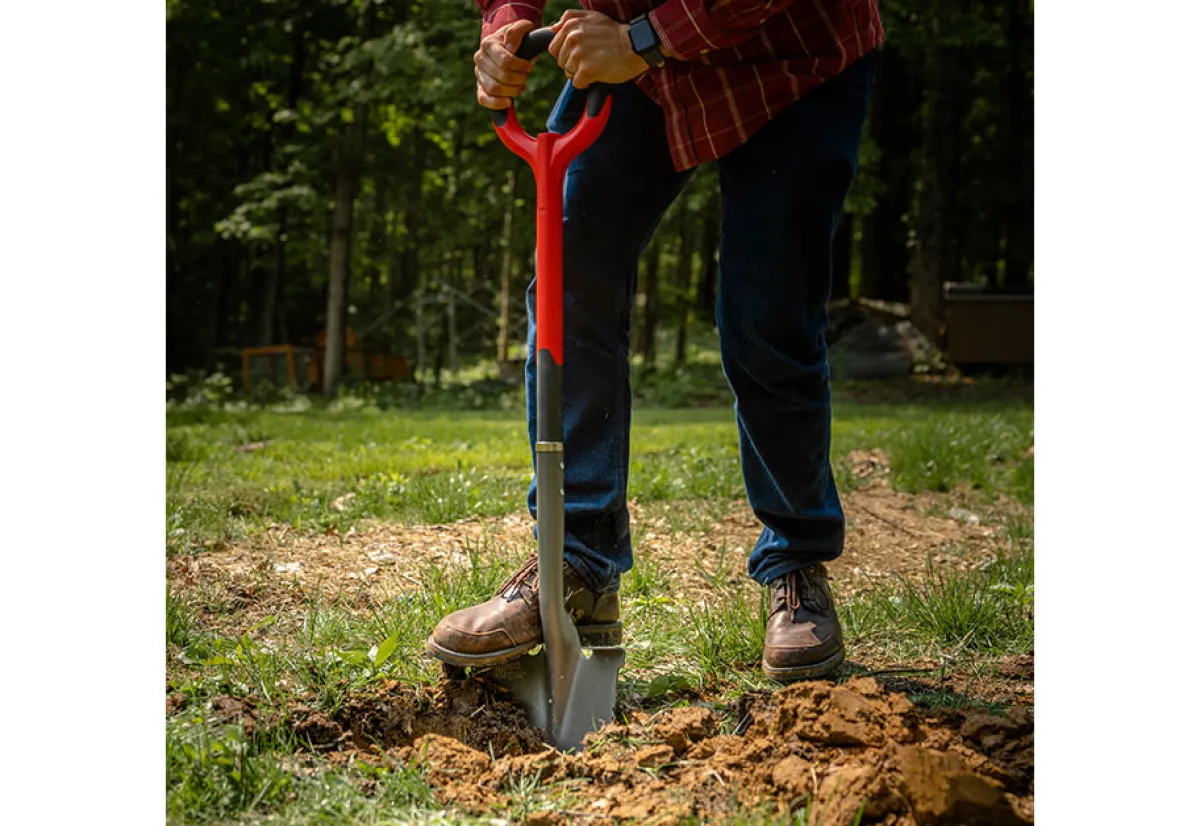 American Lawn Mower Co Root Slayer Round Head Shovel