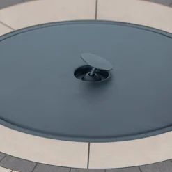 Shinerich International Inc Round Propane Gas Fire Pit Table