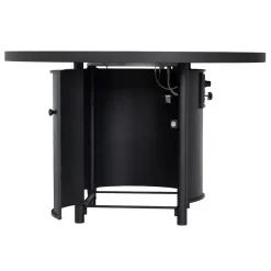 Shinerich International Inc Round Propane Gas Fire Pit Table