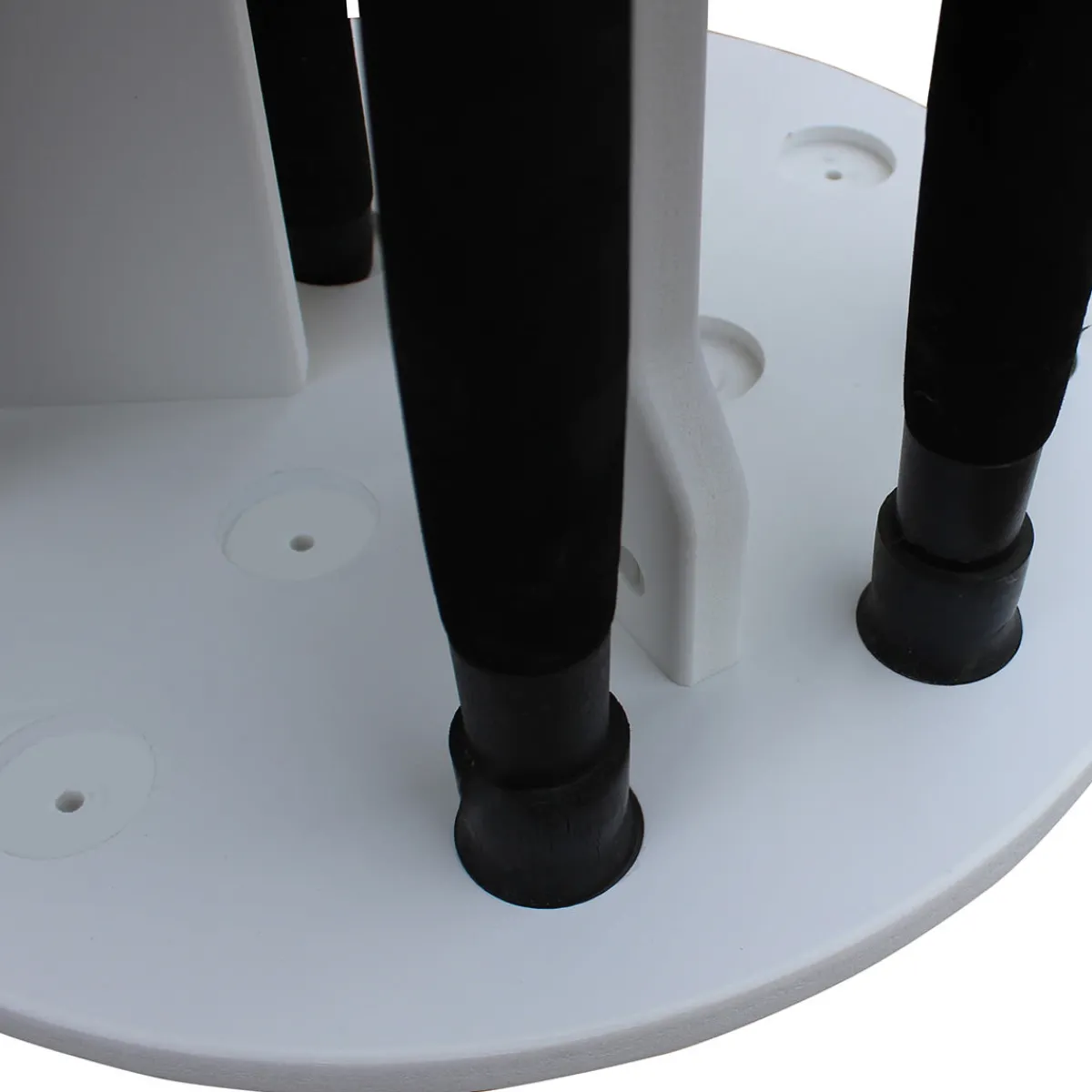 ReelSonar Inc Round Spinning 12 Fishing Rod Rack