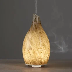 Unilution, Inc. Sand-Blasted Glass Ultrasonic Aromatherapy Diffuser by Sharper Image